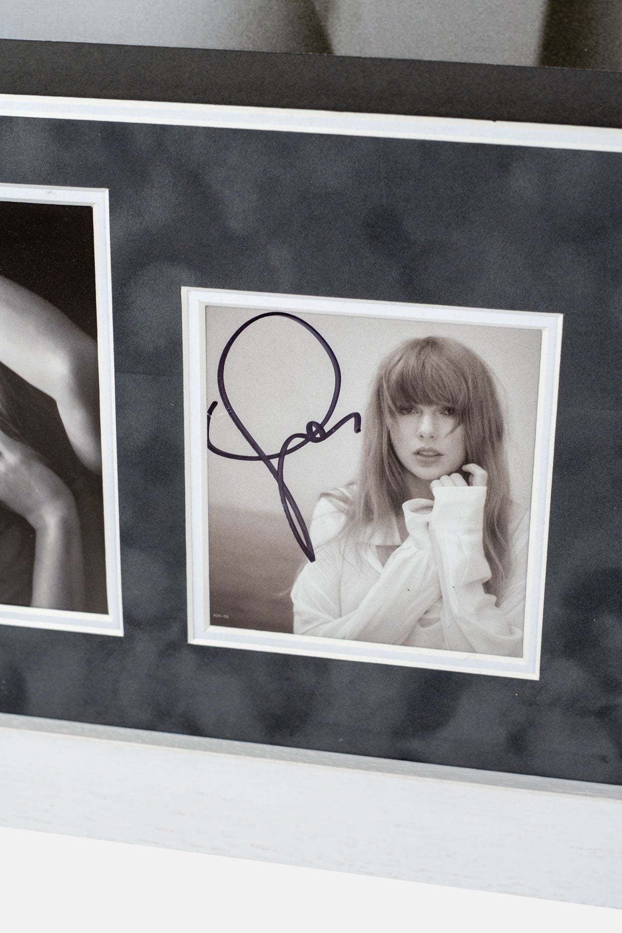 Taylor Swift Signed Framed 'The Tortured Poets Department' Album Record Display