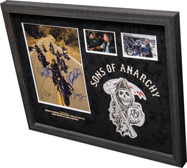 Sons of Anarchy Multi Signed Photograph Display - Memorabilia Framers Shop