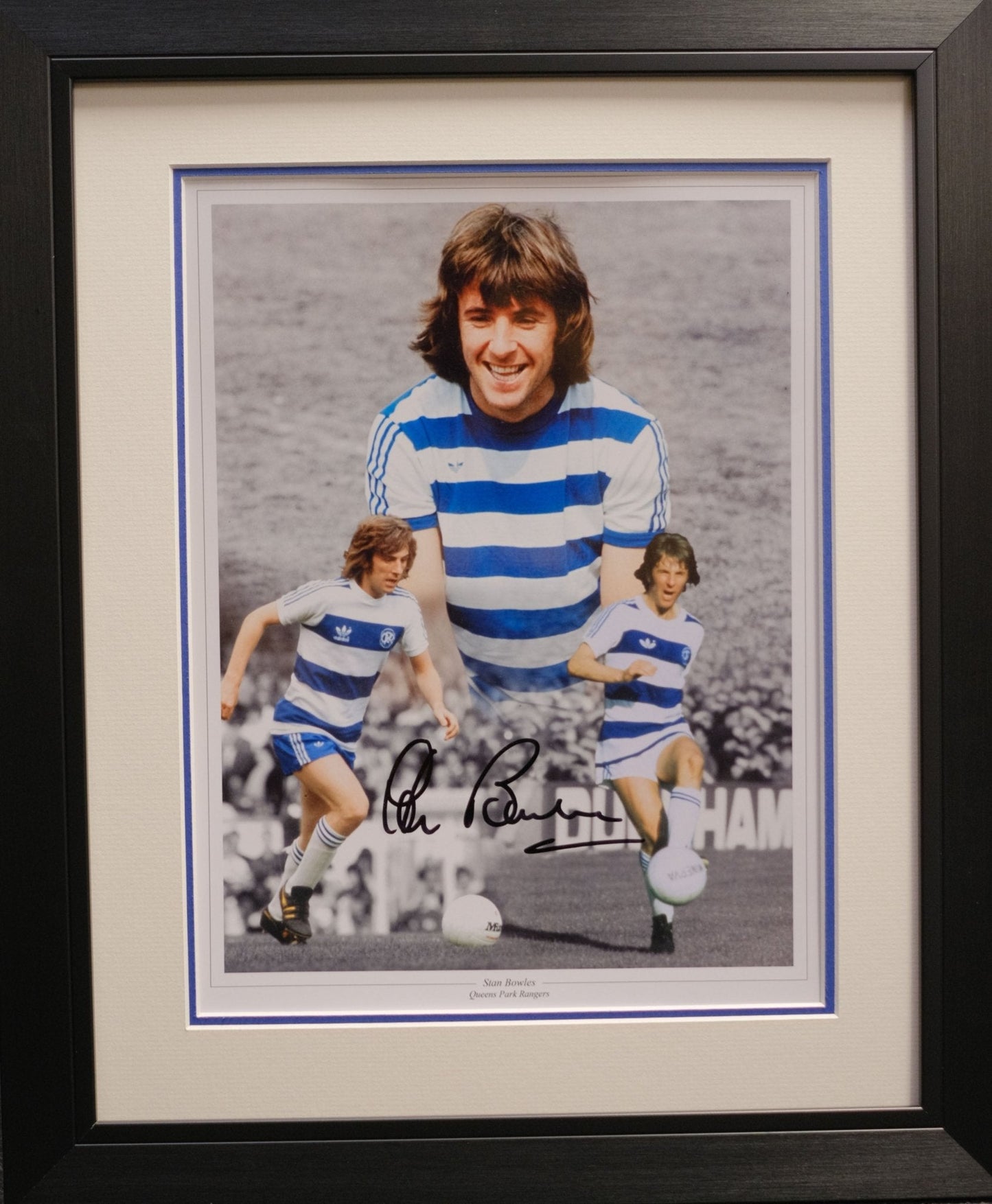Stan Bowles signed photo - Memorabilia Framers Shop