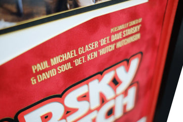 Starsky & Hutch Signed Photo by Paul Michael Glaser & David Soul- BECKETT CERTIFIED - Memorabilia Framers Shop