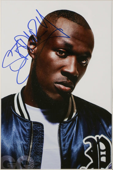 Stormzy Signed 12x8 Photograph Framed Display - Memorabilia Framers Shop