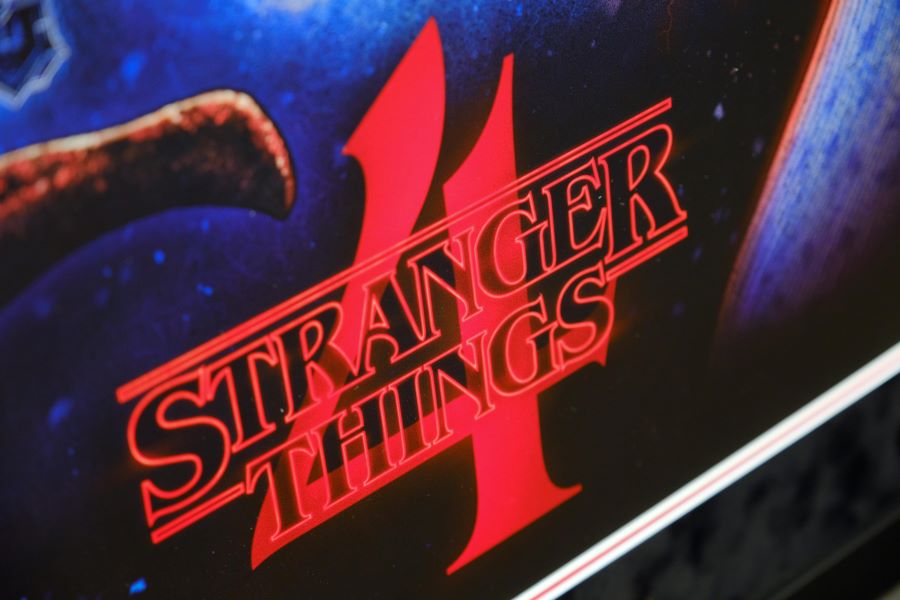 Stranger Things Framed Display Signed by Jamie Campbell-Bower - Memorabilia Framers Shop