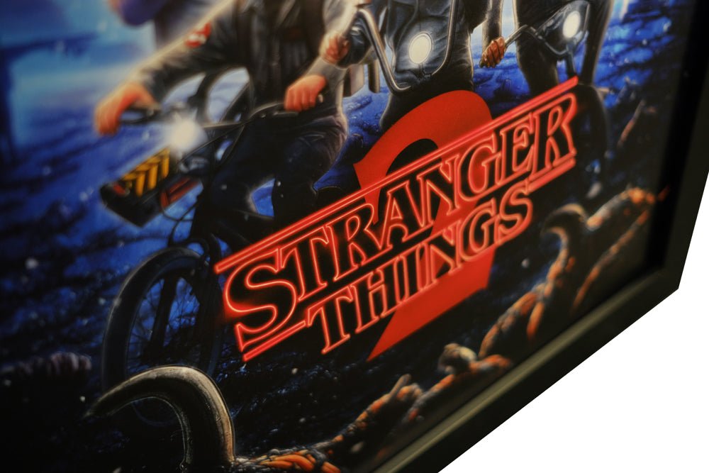 Stranger Things Framed Display Signed by Noah Schnapp - Memorabilia Framers Shop