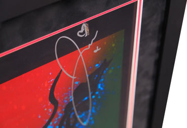 Stranger Things Framed Poster Display Signed by Jamie Campbell-Bowler - Memorabilia Framers Shop