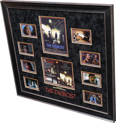 The Exorcist Signed Photograph by Blair and Blatty Framed Display - Memorabilia Framers Shop