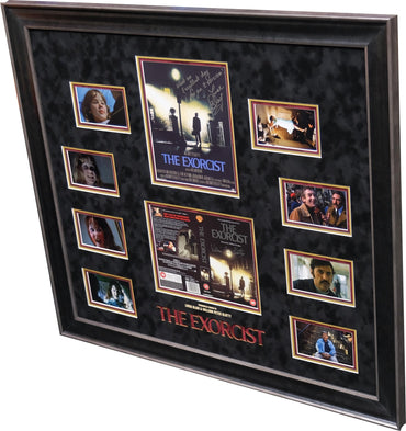The Exorcist Signed Photograph by Blair and Blatty Framed Display - Memorabilia Framers Shop