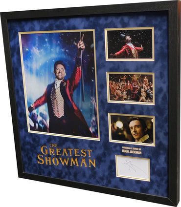 The Greatest Showman signed by Hugh Jackman - Memorabilia Framers Shop