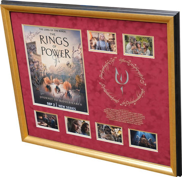 The Lord of the Rings Rings of Power Multi Signed Film Poster - Memorabilia Framers Shop