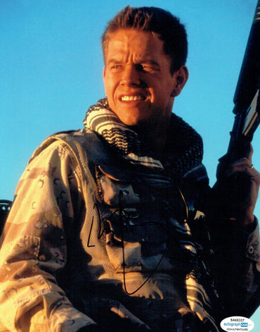 Three Kings Photograph Display Signed by Mark Wahlberg - Memorabilia Framers Shop