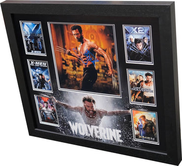 Wolverine Hugh Jackman Signed Photograph Framed Display - Memorabilia Framers Shop