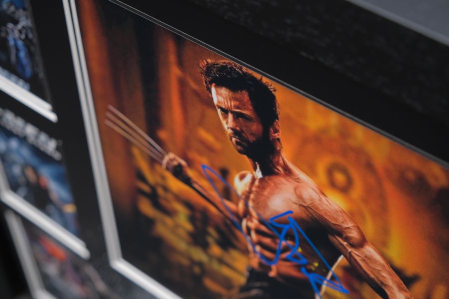 Wolverine Hugh Jackman Signed Photograph Framed Display - Memorabilia Framers Shop