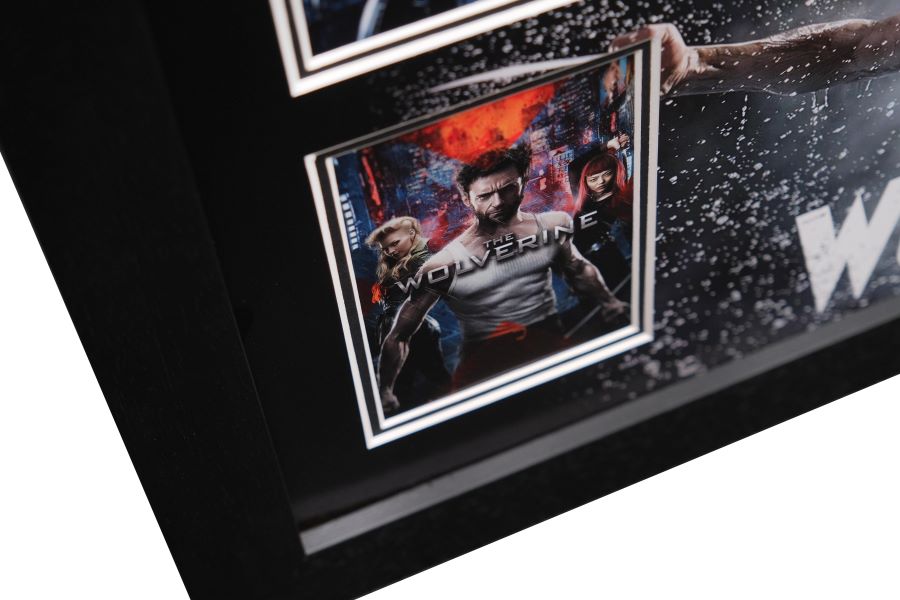 Wolverine Hugh Jackman Signed Photograph Framed Display - Memorabilia Framers Shop