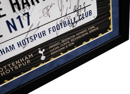 2022 Multi Signed Spurs Roadsign Framed Display - Memorabilia Framers Shop
