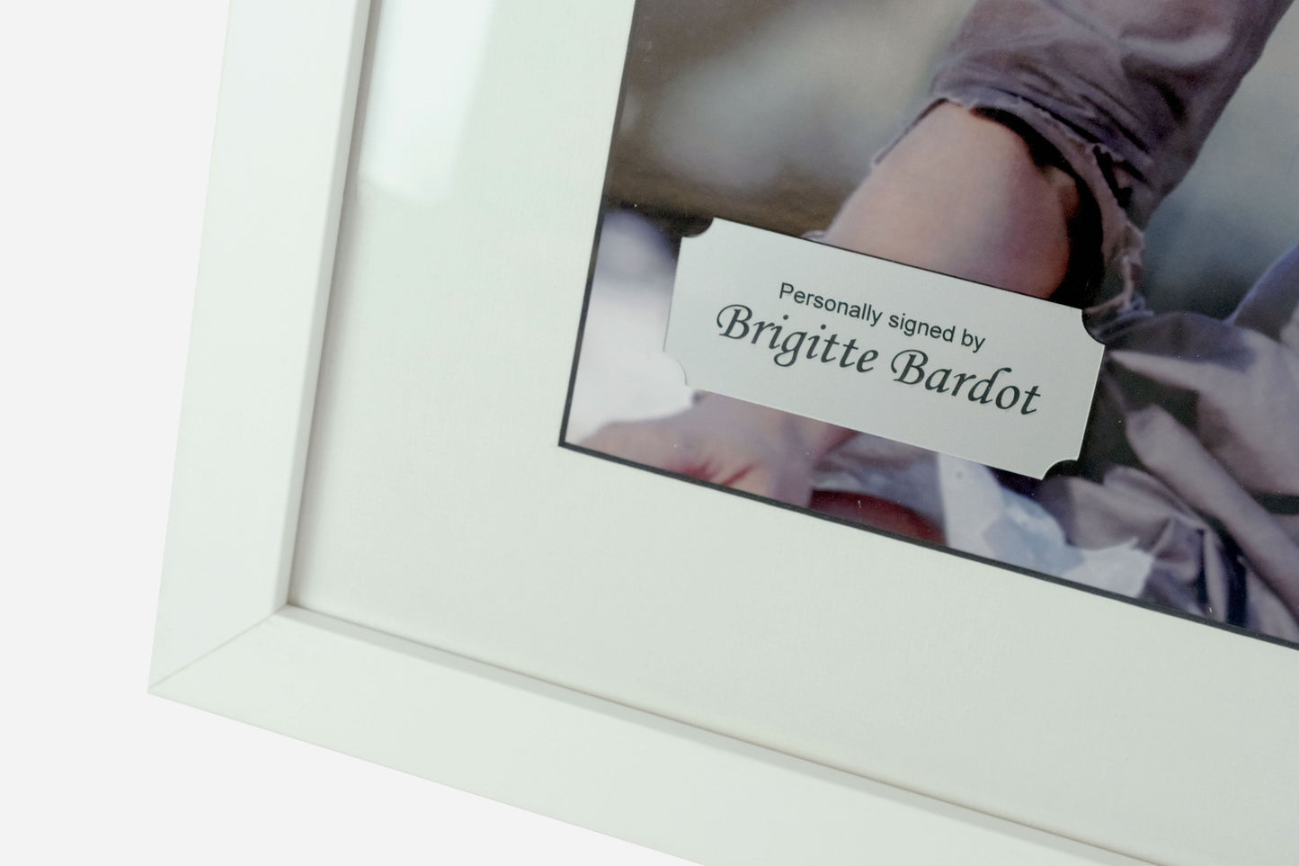 Brigitte Bardot Signed Photograph Framed Display