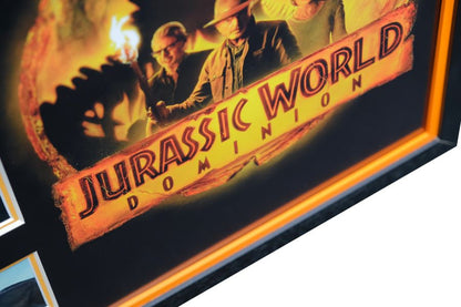 Chris Pratt Jurassic Park Signed Framed Display