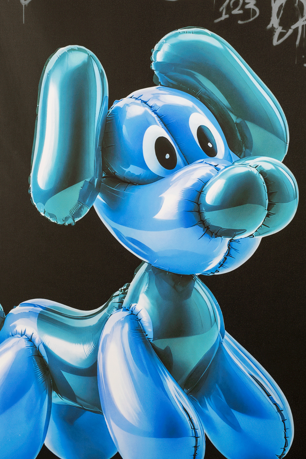 Blue blow dog by Onelife183