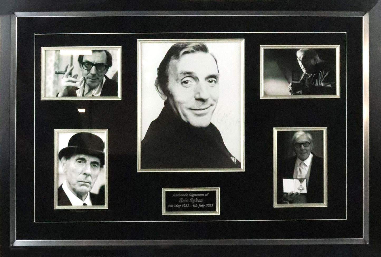 Eric Sykes Signed  Photo Framed Display