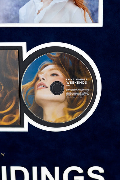 Freya Ridings Signed 'Weekends' CD Display