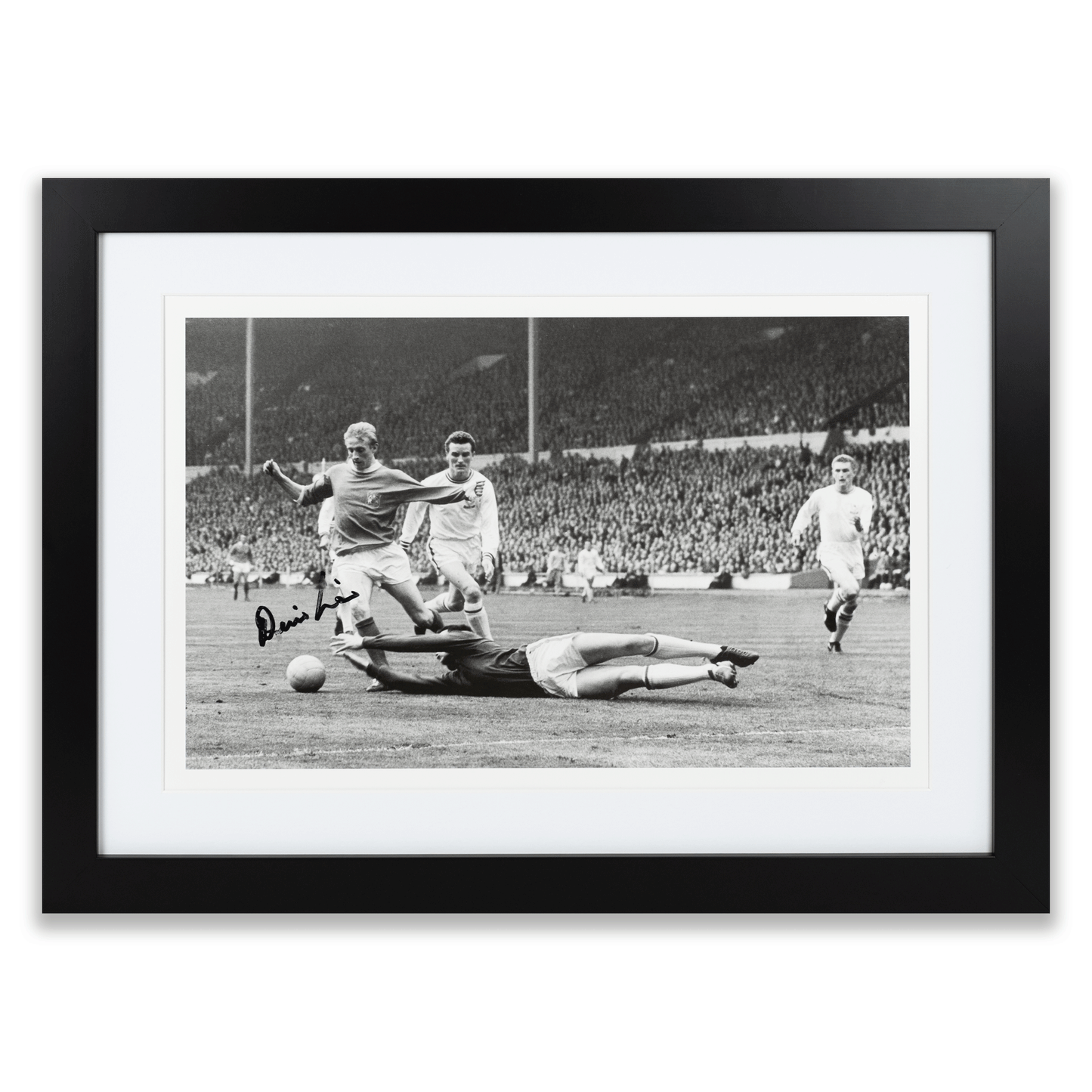 Denis Law Signed Photograph