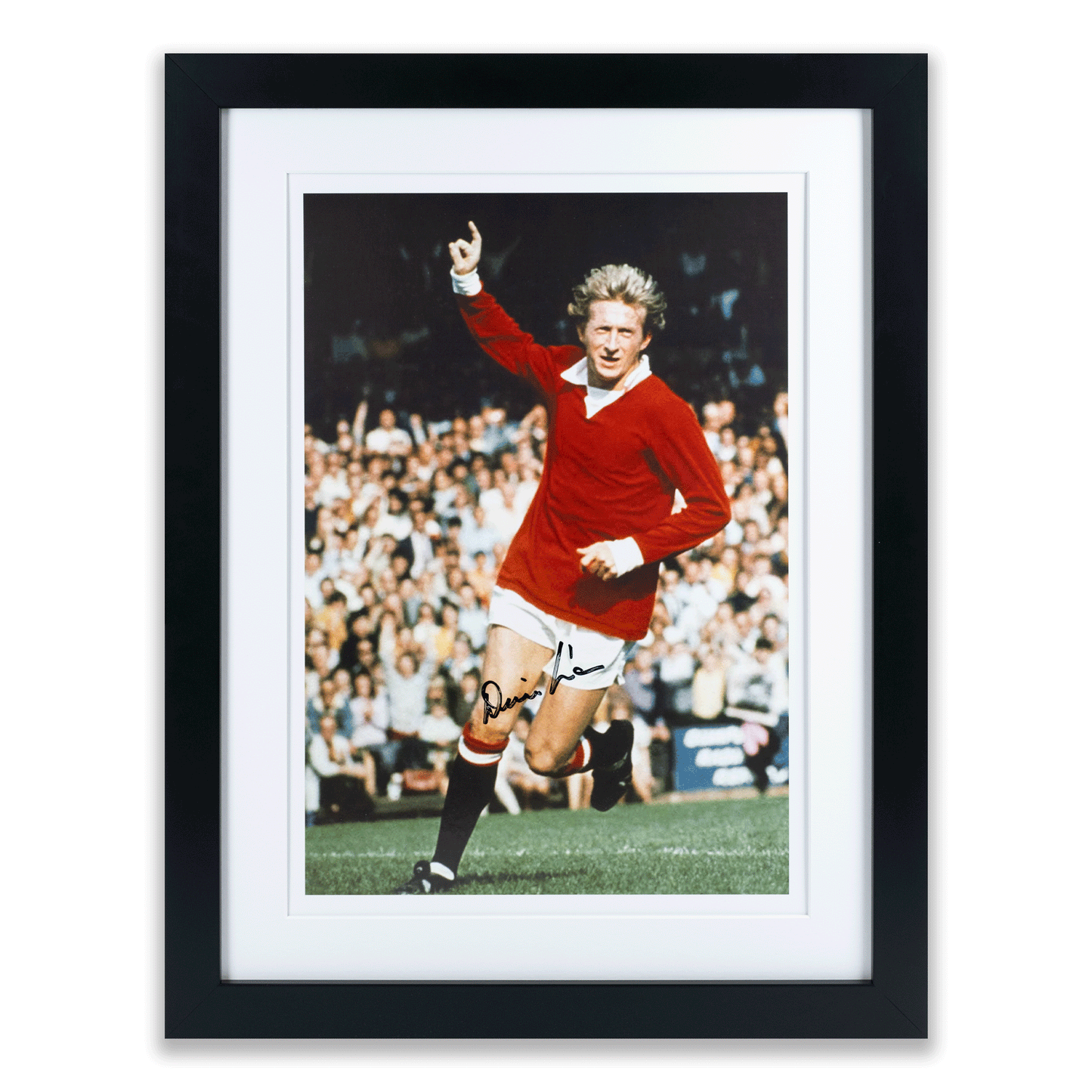 Denis Law Signed Photograph