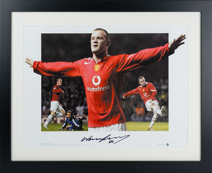 Wayne Rooney Manchester United Signed photo