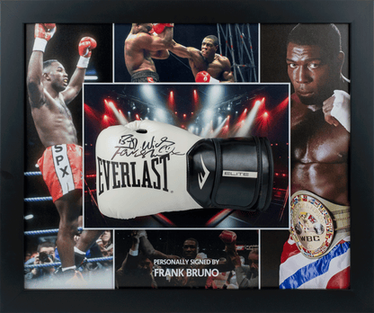 Frank Bruno Signed Glove Framed Display
