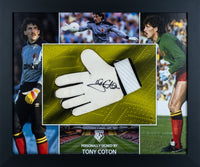 Tony Coton Watford FC Signed Glove Display