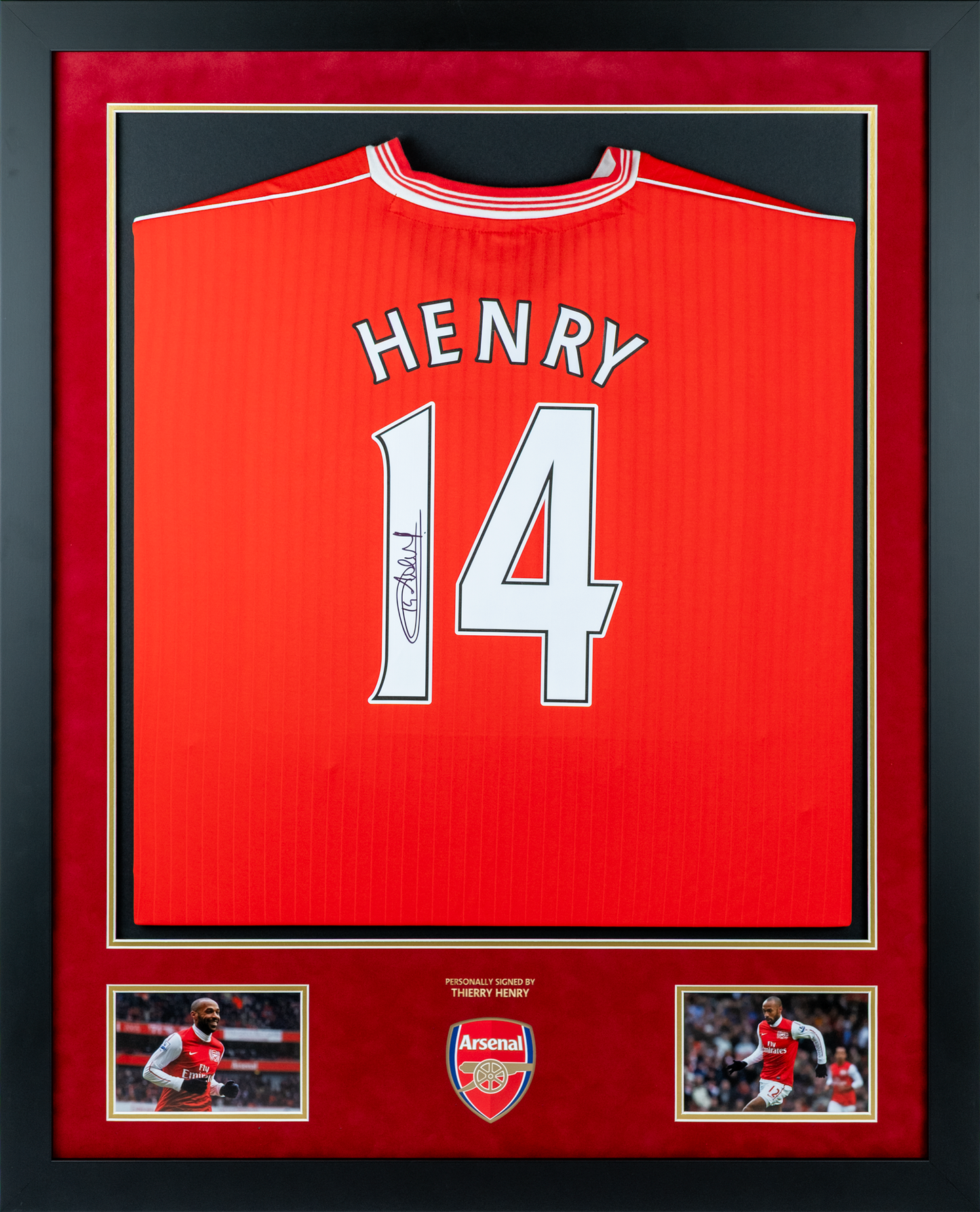 Theirry Henry Signed Shirt