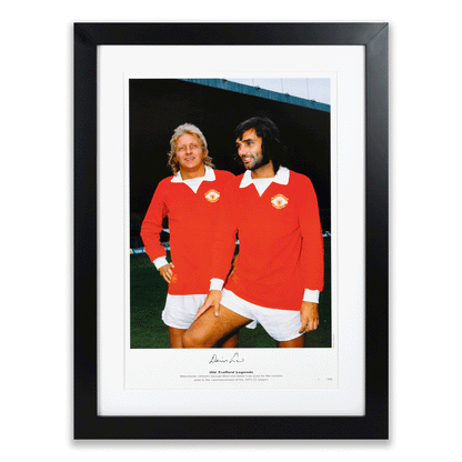 Denis Law Signed Photograph