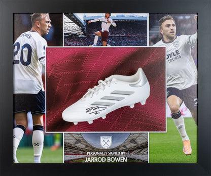 Jarrod Bowen Signed Boot West Ham Display