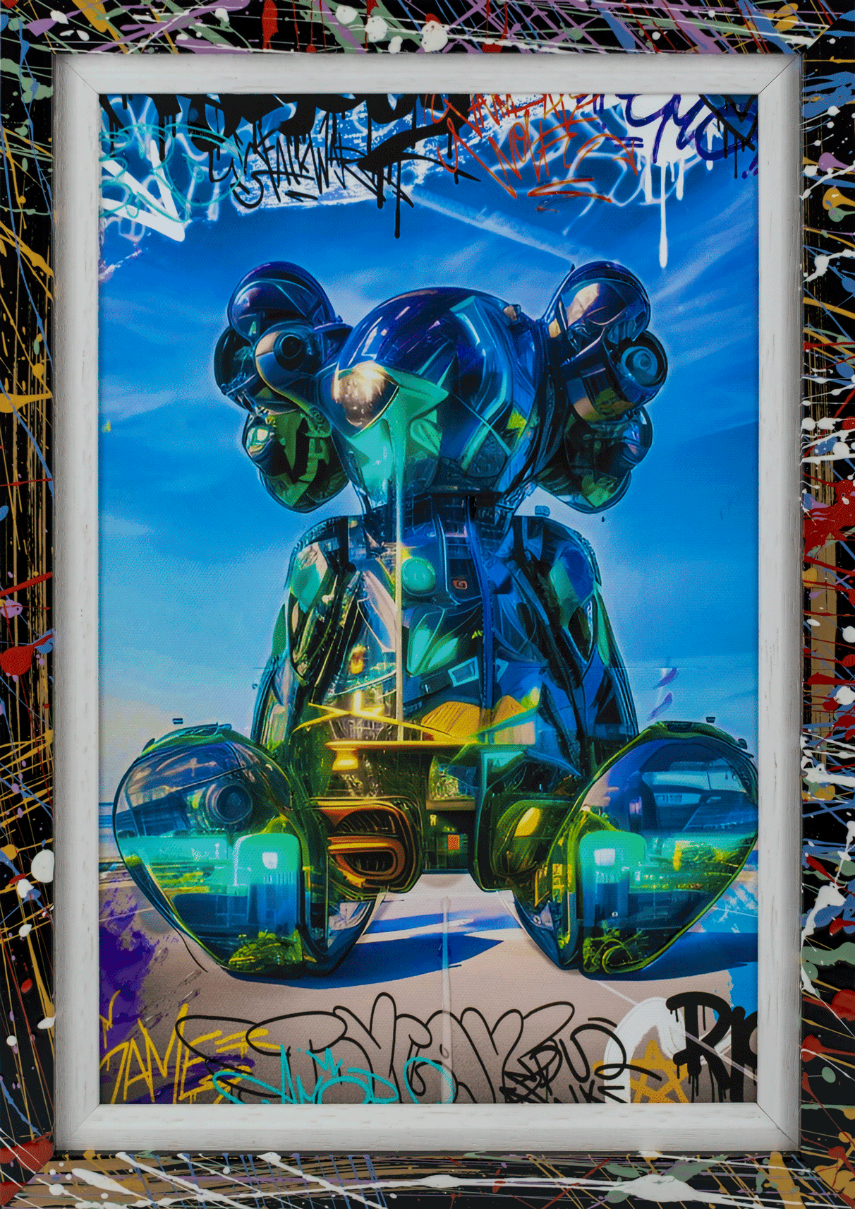 Kaws Blue (Mini) by Onelife183