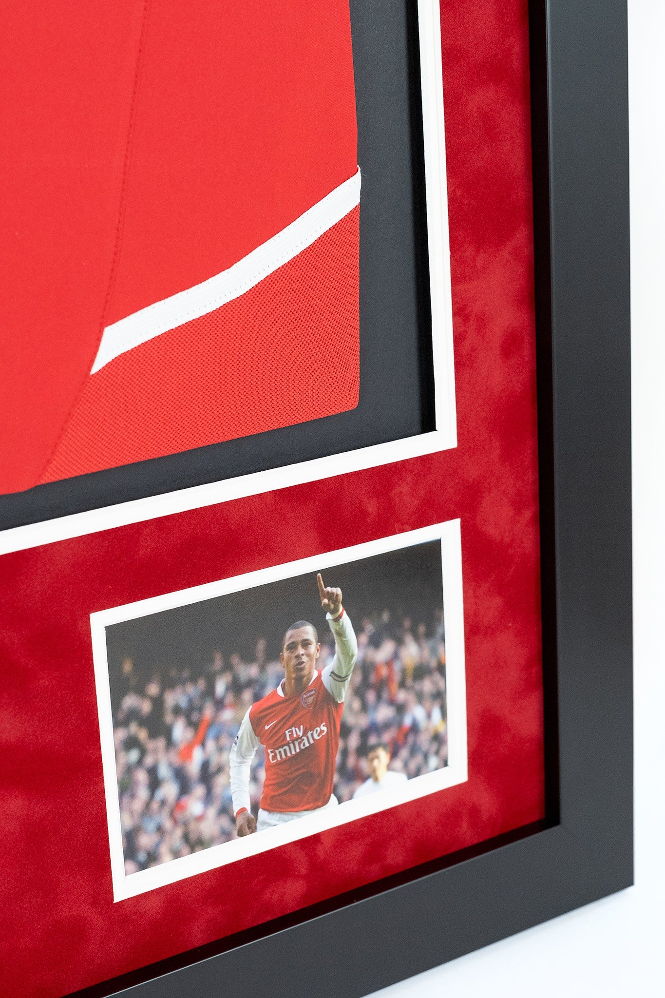 Gilberto Silva signed Arsenal shirt