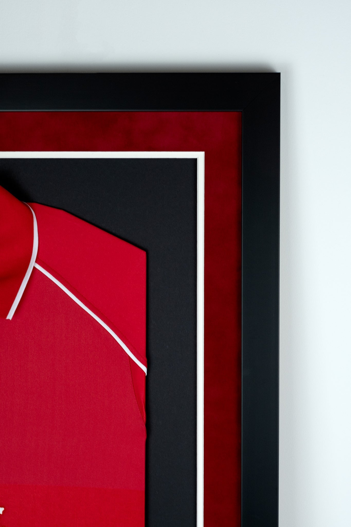 Jamie Redknapp Signed Liverpool Shirt Display