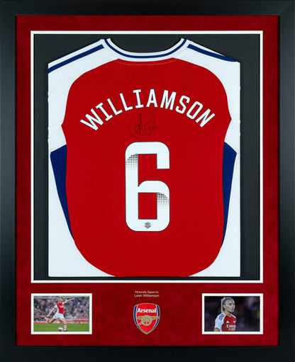 Leah Williamson signed Arsenal shirt