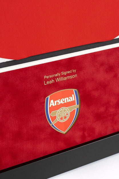 Leah Williamson signed Arsenal shirt