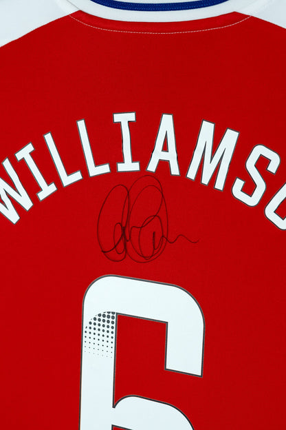 Leah Williamson signed Arsenal shirt