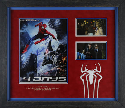 Cast Signed Spiderman Photograph Framed Display
