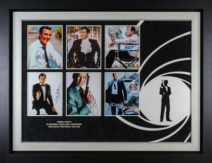 007 6 Signed 12x8 Photograph Framed Display