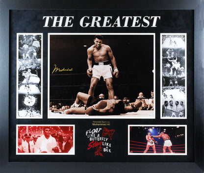 Muhammad Ali Signed Photograph Framed Display