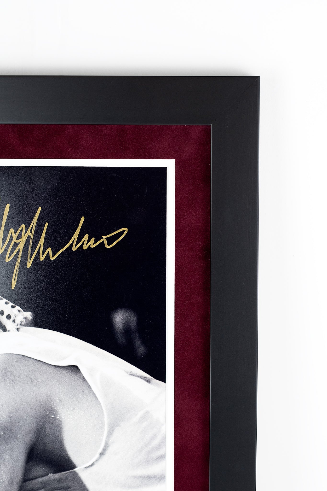Karate Kid Framed Photograph Display Signed by Ralph Macchio
