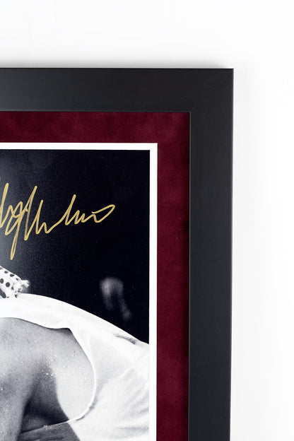 Karate Kid Framed Photograph Display Signed by Ralph Macchio