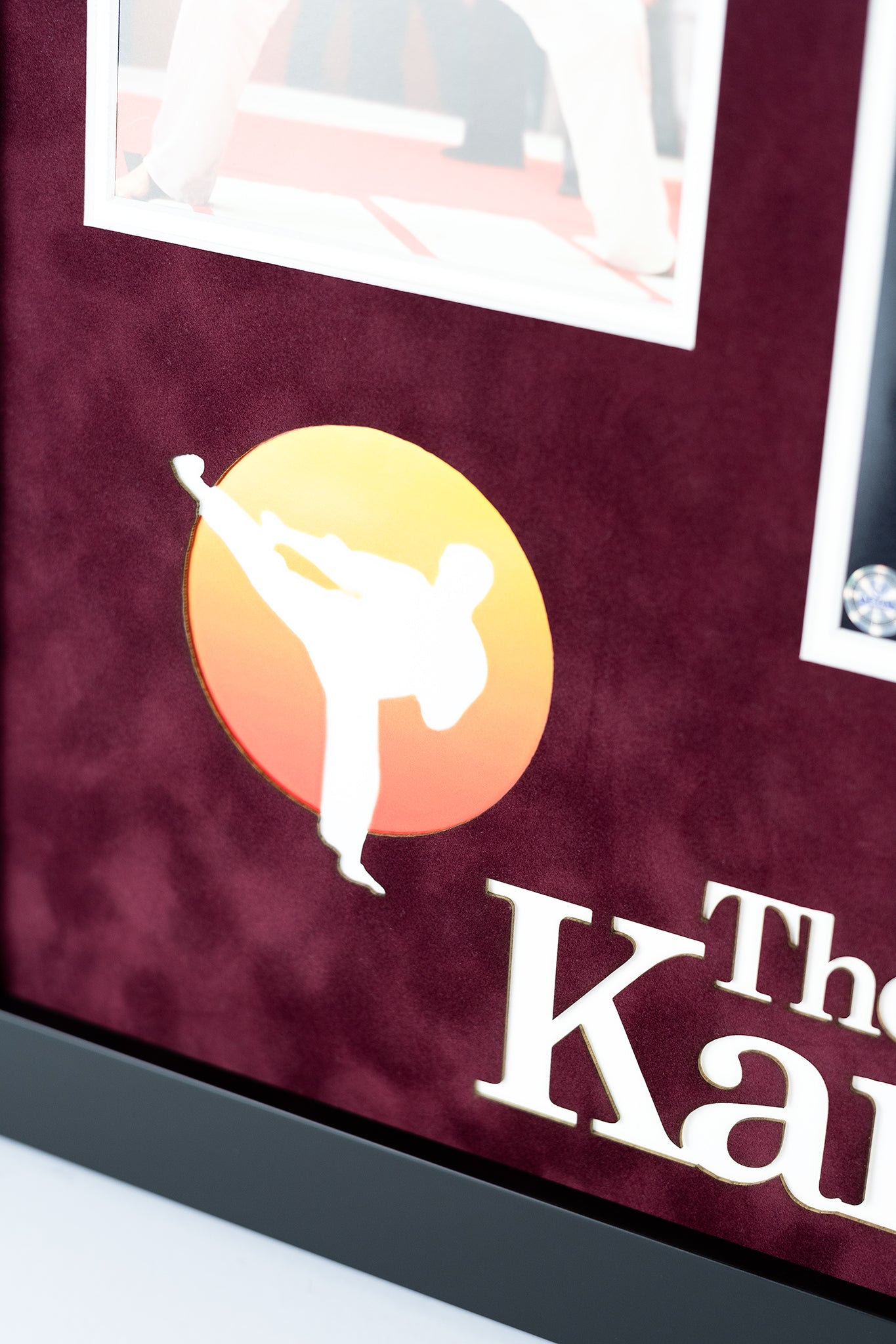 Karate Kid Framed Photograph Display Signed by Ralph Macchio
