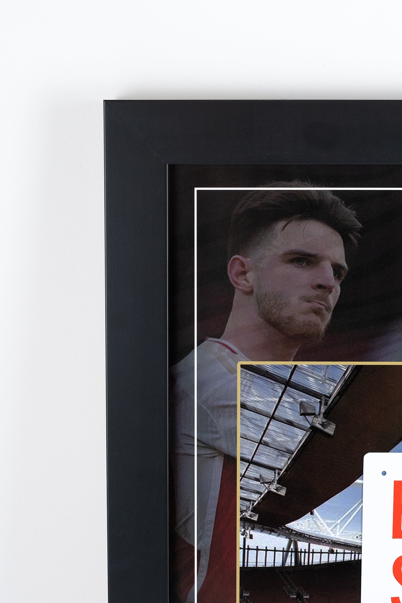 Declan Rice Arsenal Signed Road Sign Display