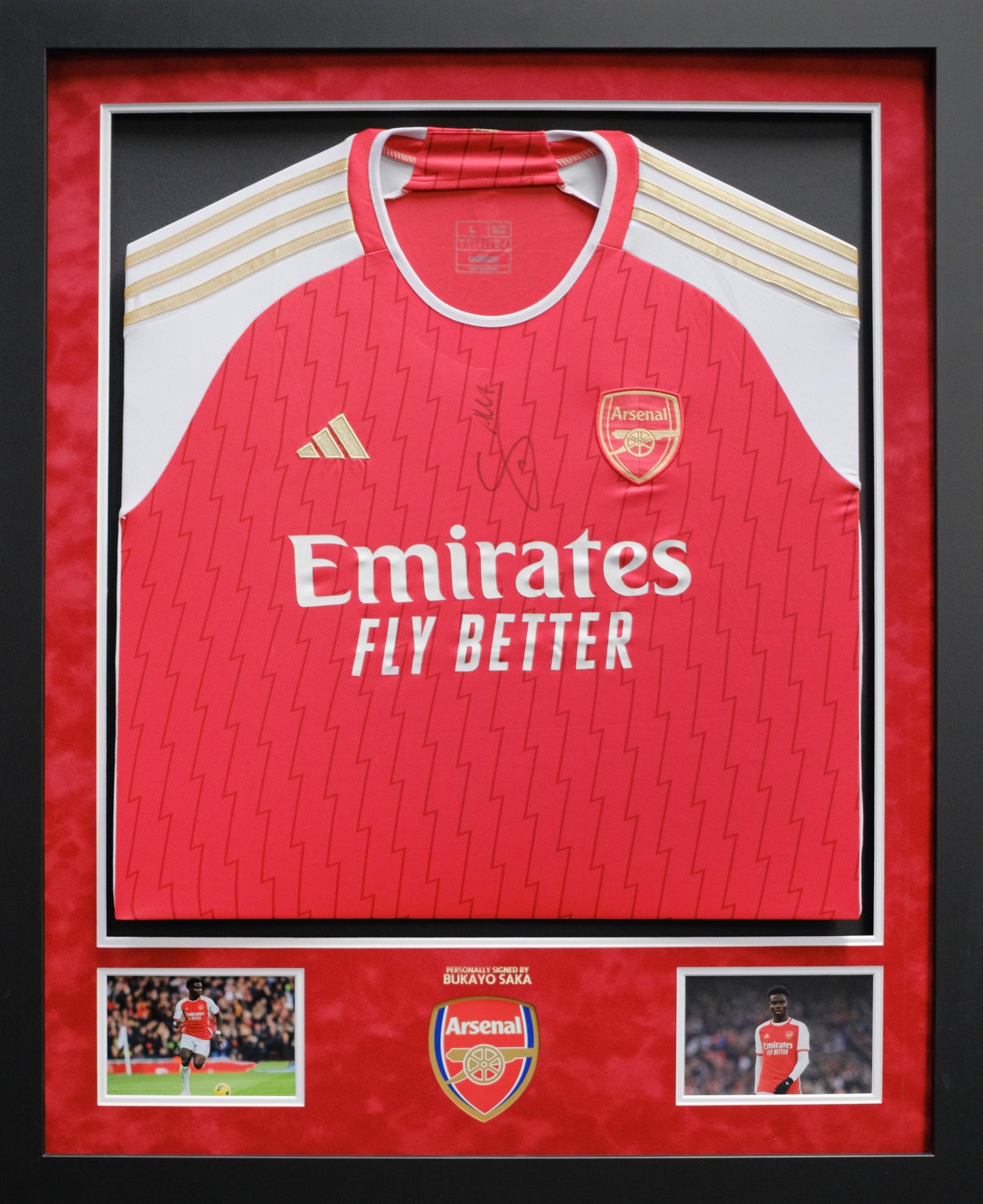 Bukayo Saka Signed shirt Arsenal