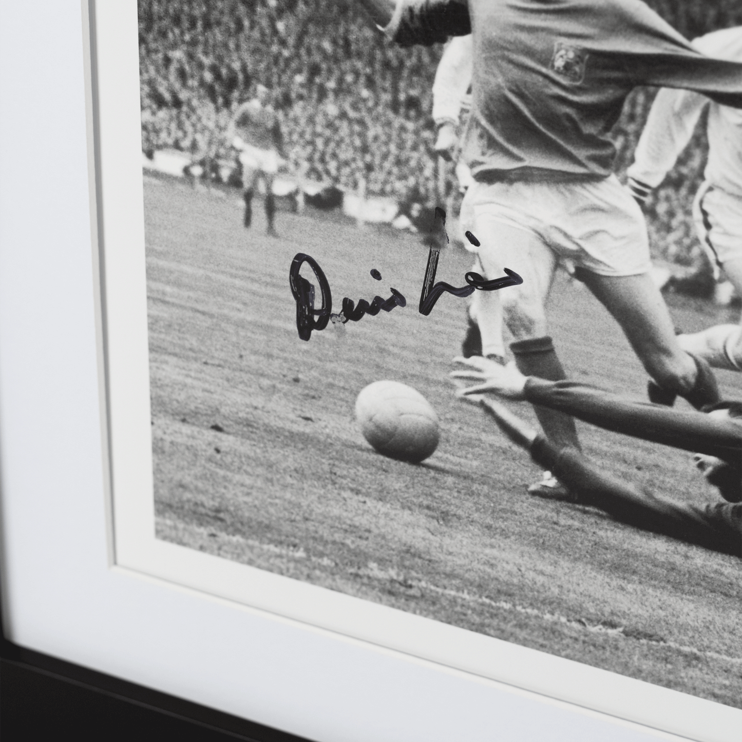 Denis Law Signed Photograph