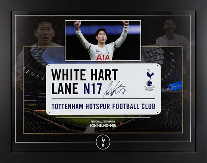 Son Heung-min Signed Road sign Display