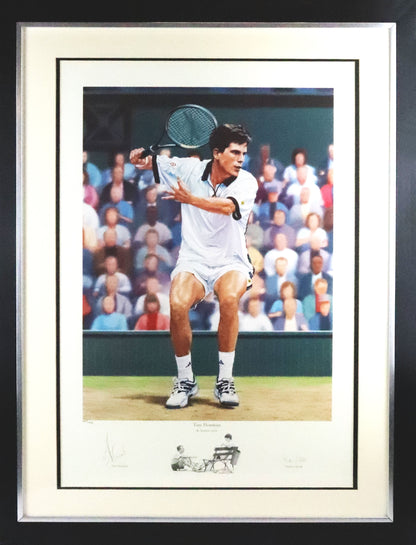 Tim Henman Signed Photo Framed Display