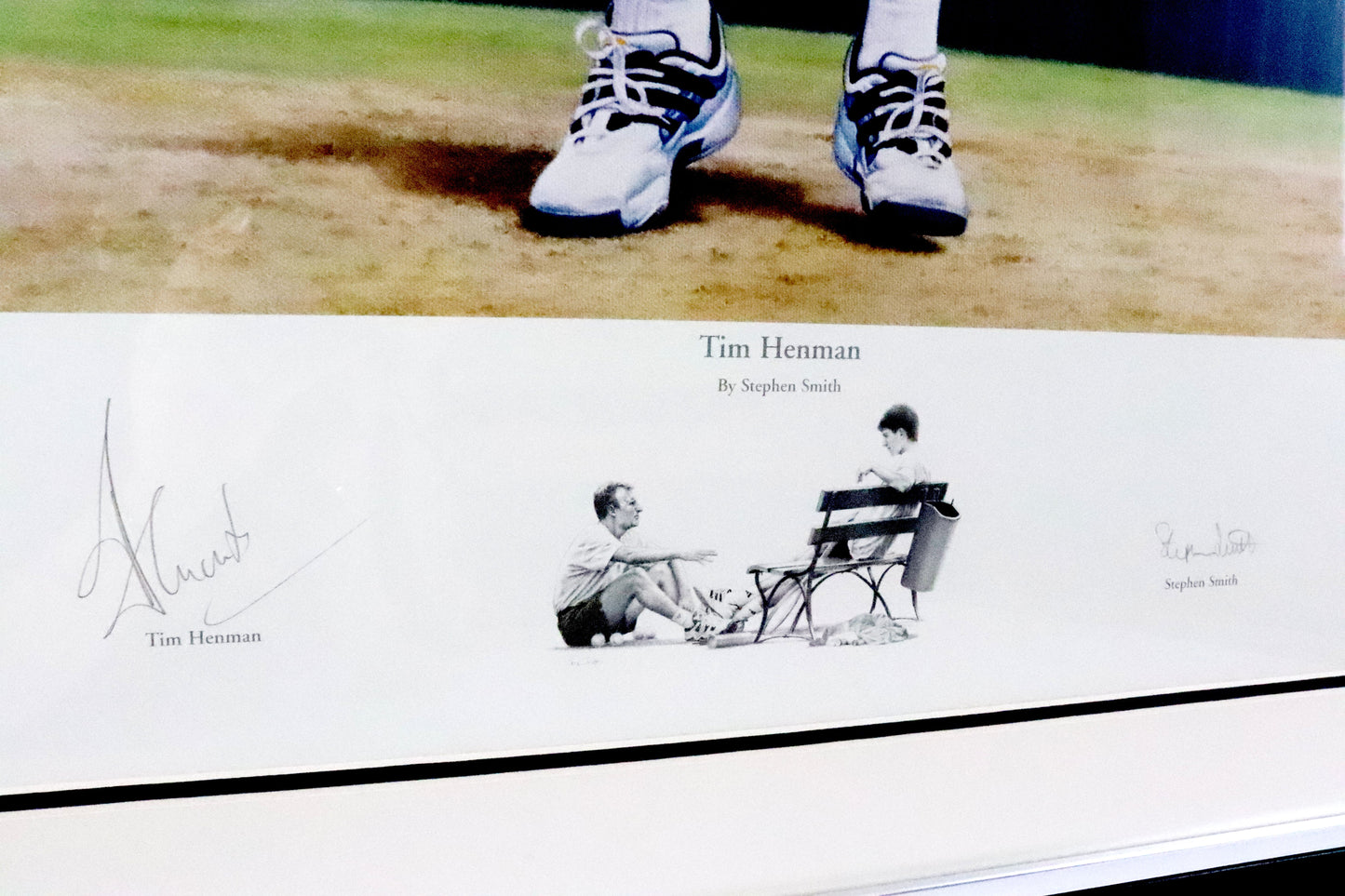 Tim Henman Signed Photo Framed Display