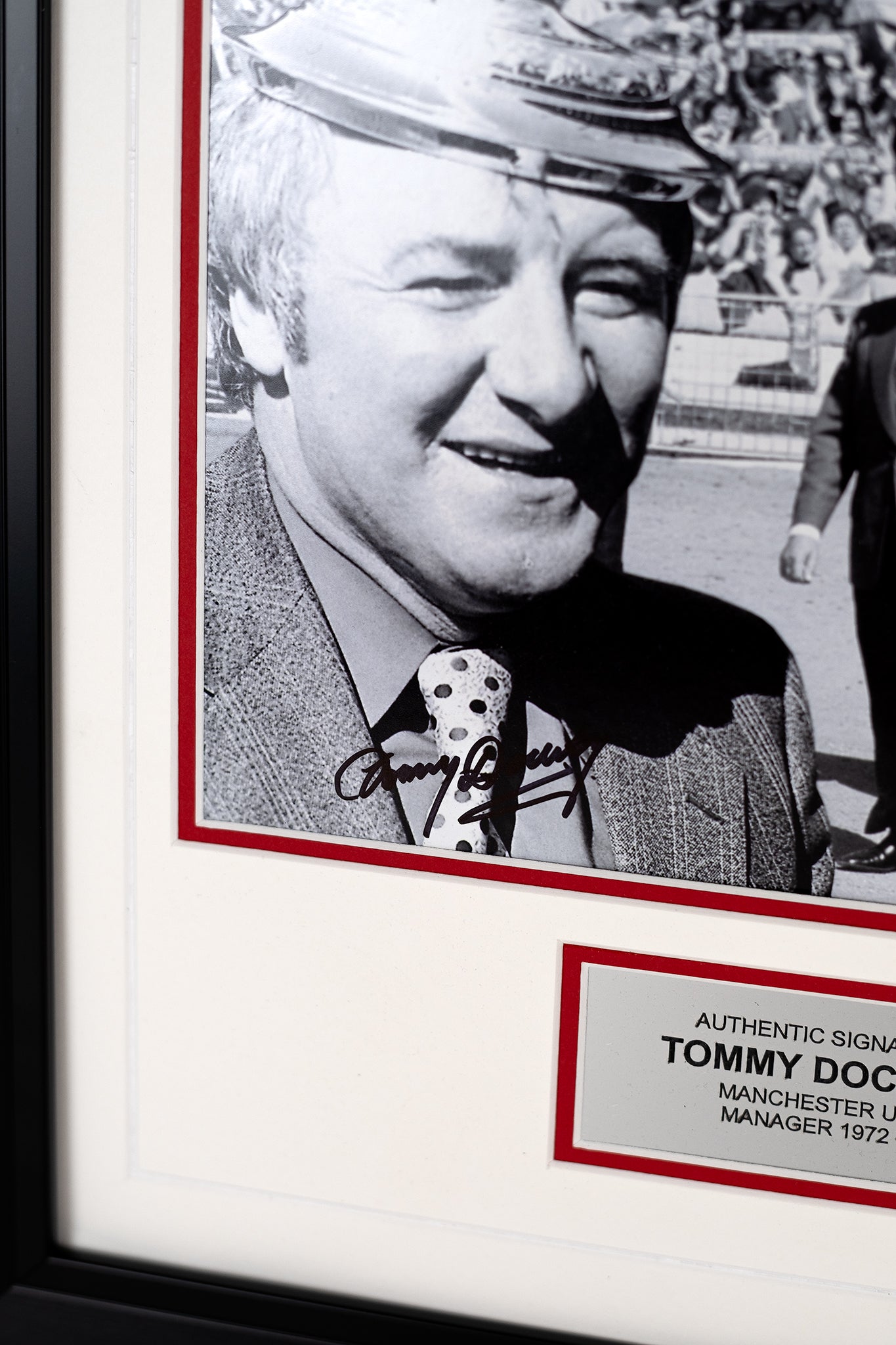 Tommy Docharty Signed Photo Manchester United