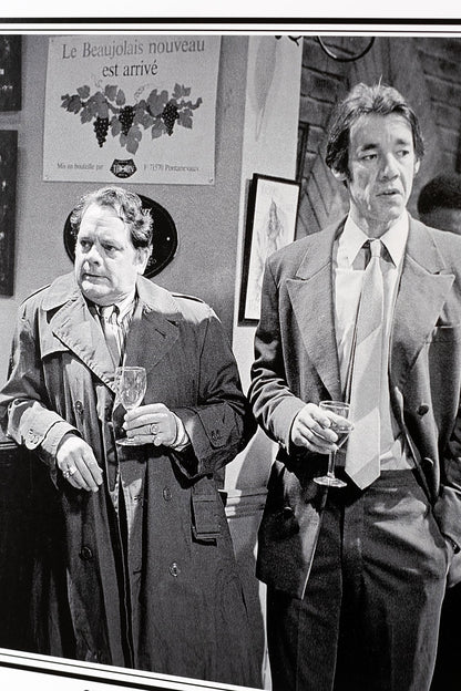 Sir David Jason, Only Fools And Horses Signed Whitecard Yuppy Love Framed Display